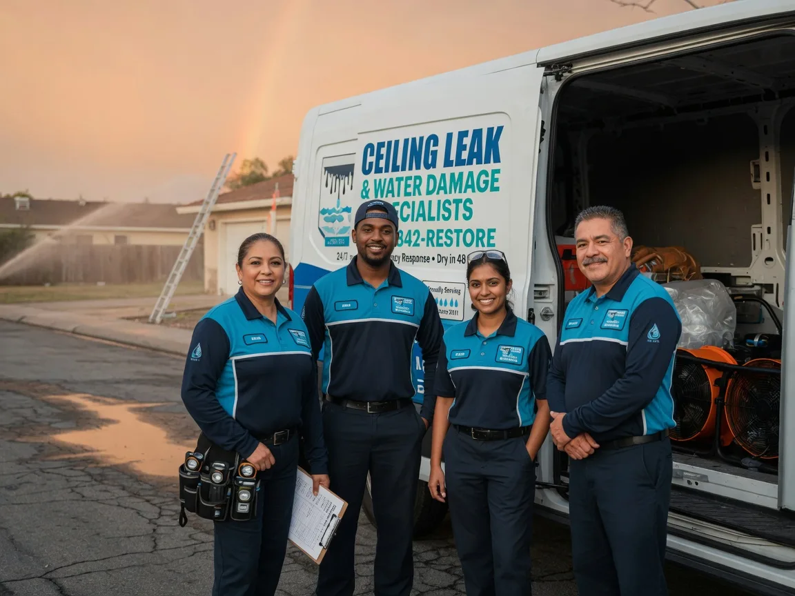 Ceiling Leak Cleanup company in Bullock, NC